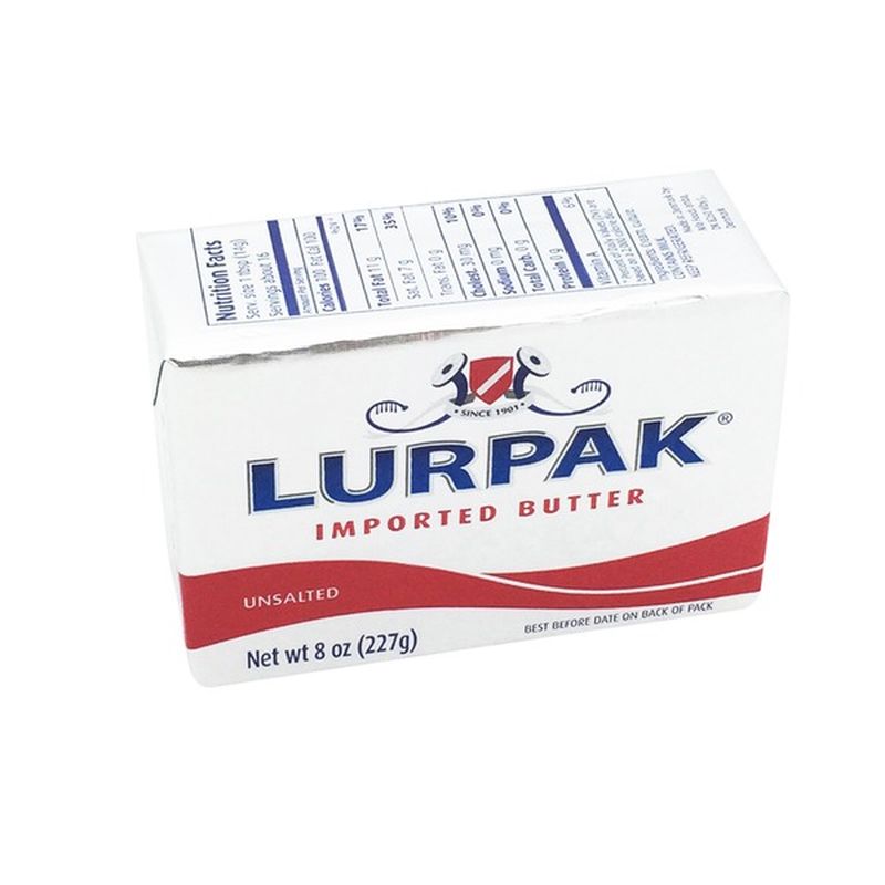 Lurpak Danish Butter, Unsalted (8 oz) Instacart