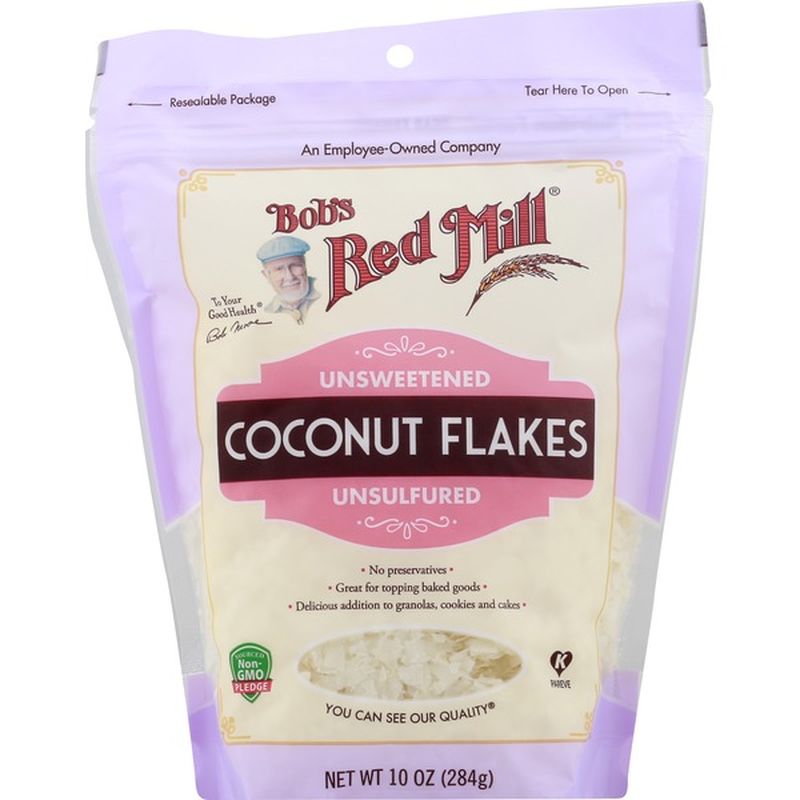 Bob's Red Mill Unsweetened Coconut Flakes (10 oz) Instacart