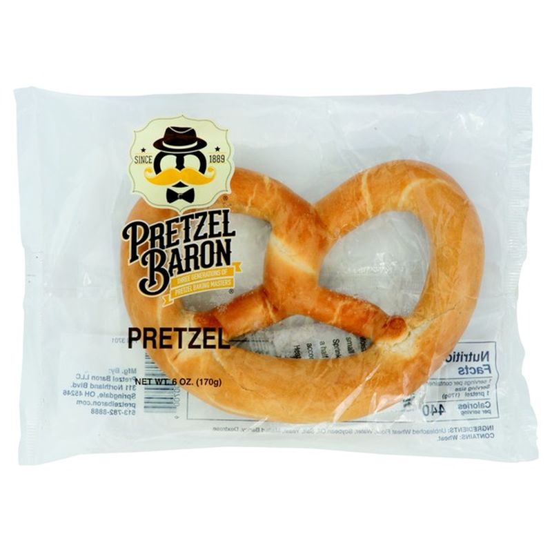 Pretzel Baron Soft Pretzel (6 oz) Instacart