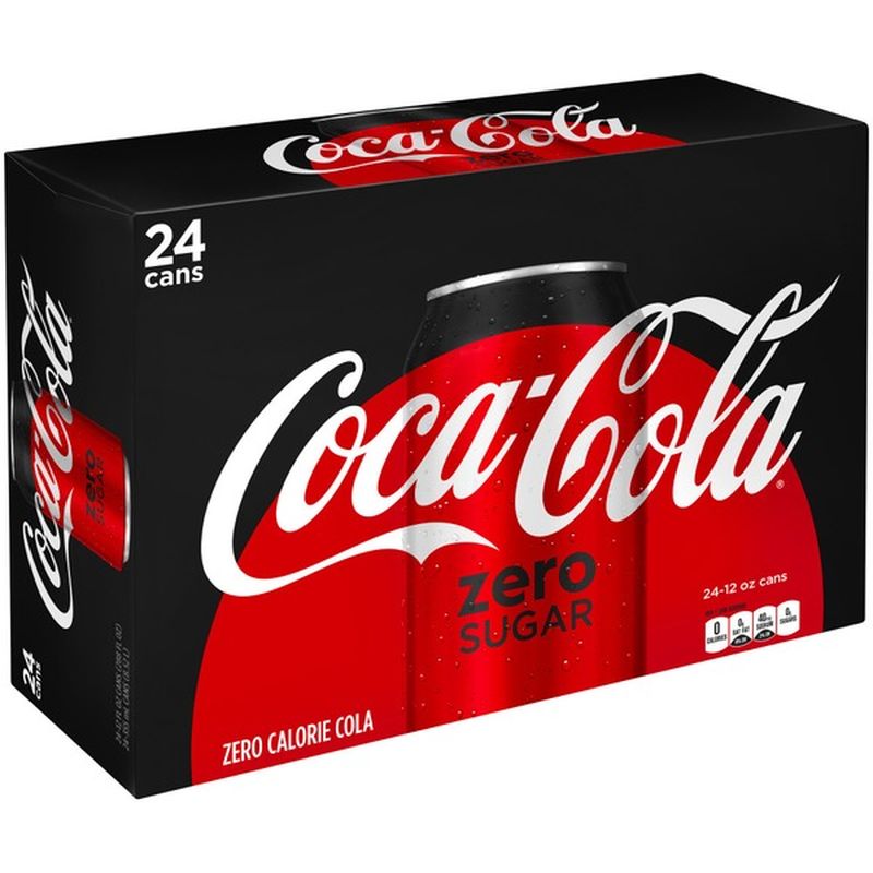 Coke Zero Diet Soda Soft Drink (12 fl oz ) - Instacart