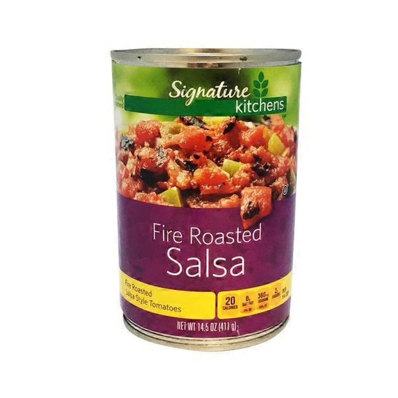 Signature Kitchens Fire Roasted Salsa Style Tomatoes (14.5 oz) Instacart