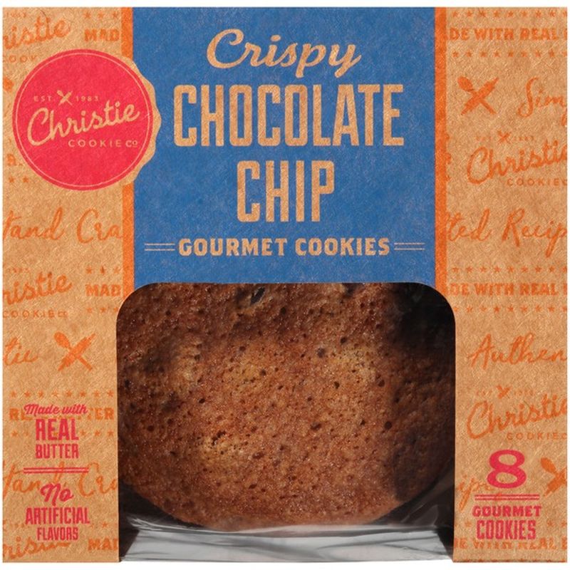 Christie Cookie Crispy Chocolate Chip Gourmet Cookies (7.2 oz) - Instacart