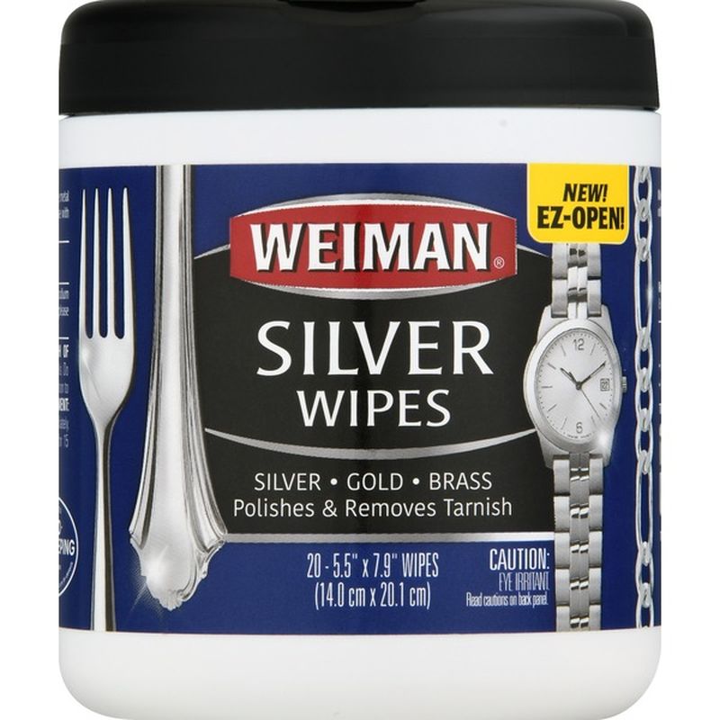 Weiman Silver Wipes (20 each) Instacart