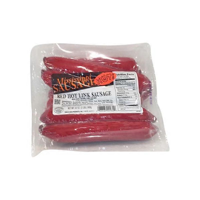 Polk's Mississippi Red Hot Sausage (24 oz) Instacart