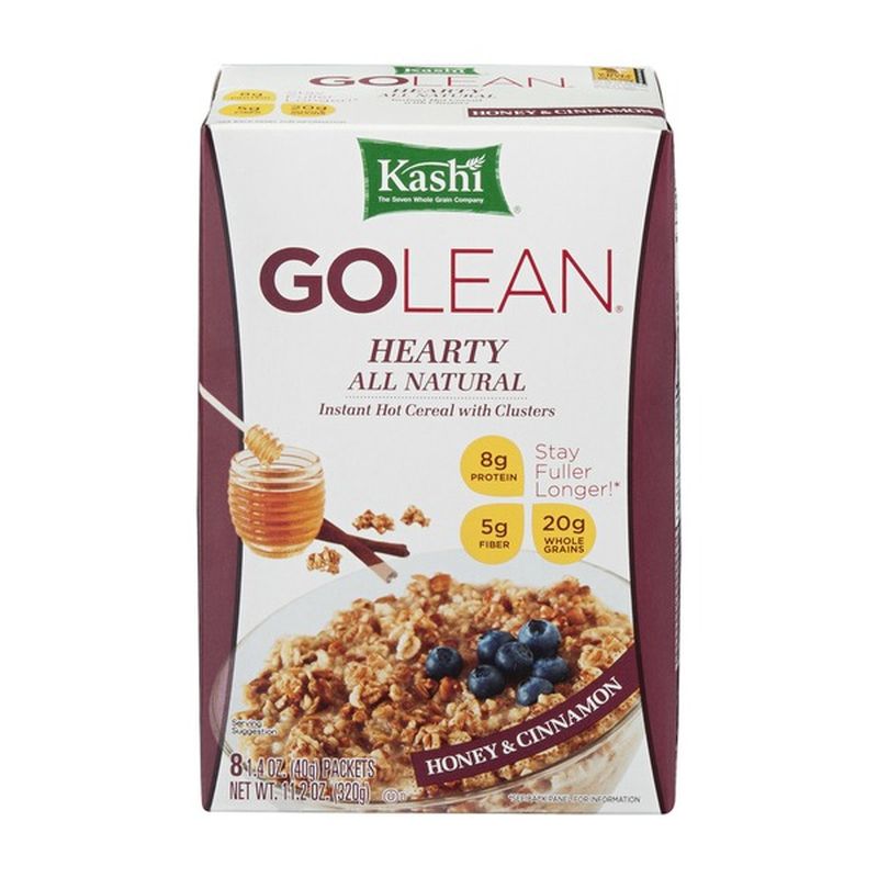 Kashi GoLean Honey & Cinnamon Instant Hot Cereal (11.2 oz) Instacart
