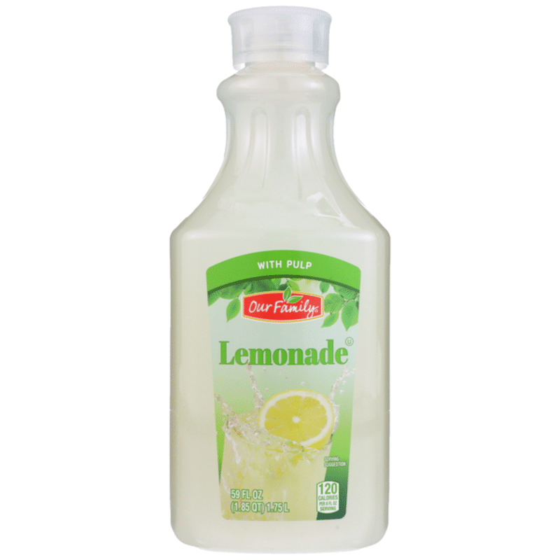 Our Family Lemonade With Pulp (59 fl oz) Instacart