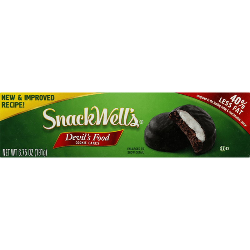 SnackWell's Devil's Food Cookie Cakes (6.75 oz) Instacart