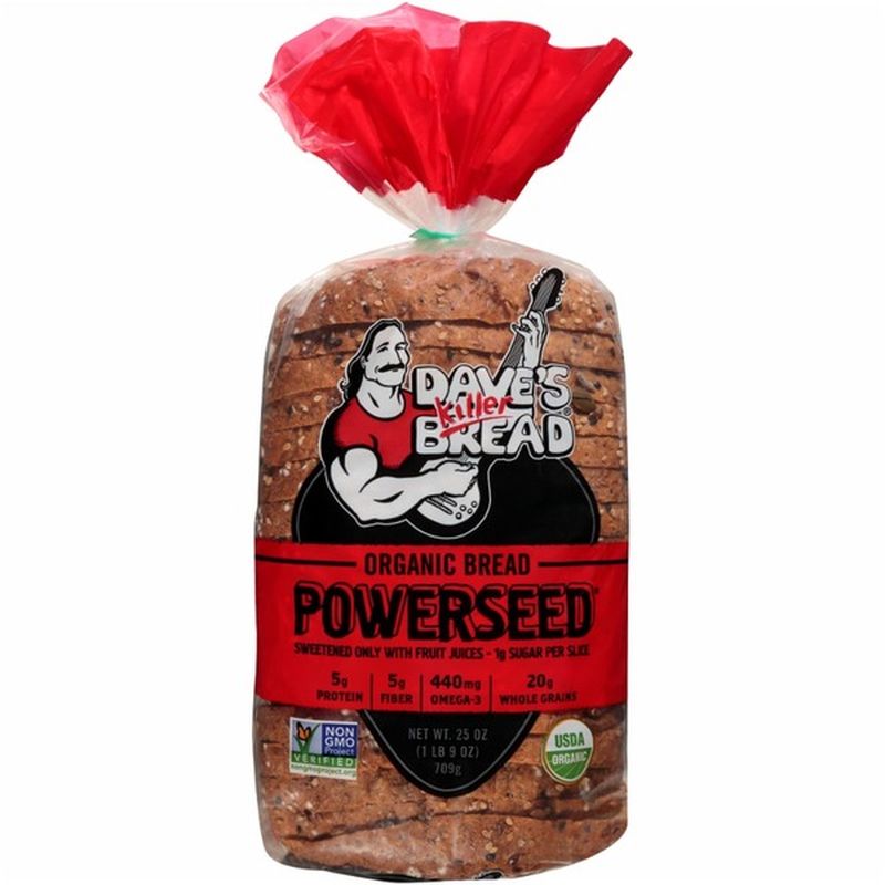 Dave's Killer Bread Powerseed Organic Bread (1.56 lb) from QFC - Instacart