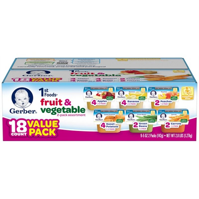 gerber 1st foods value pack