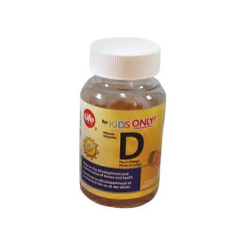 Life Brand Vitamin D Children's Gummies Tablets (60 ct) Instacart