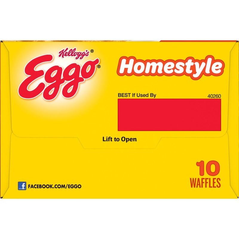 Kellogg's Eggo Frozen Waffles Homestyle
