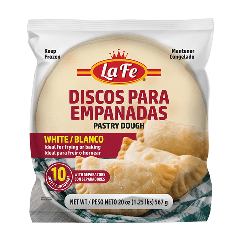 La Fe Pastry Dough Discos Para Empanadas Blanco 20 Oz Instacart