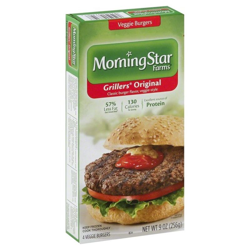 Morning Star Farms Grillers Original Veggie Burgers (4 ct) Instacart
