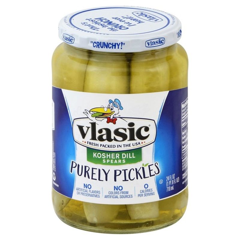 Vlasic Pickle, Spears, Kosher Dill (24 oz) from Smart & Final Instacart