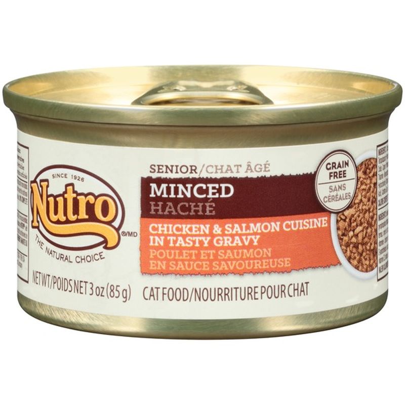 nutro minced chicken cat food