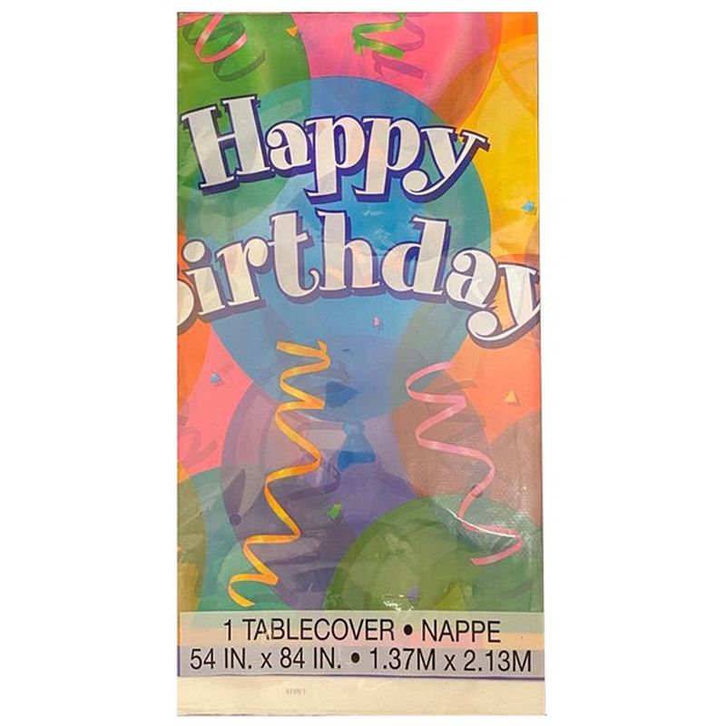 Unique Birthday Jubilee Tablecloth