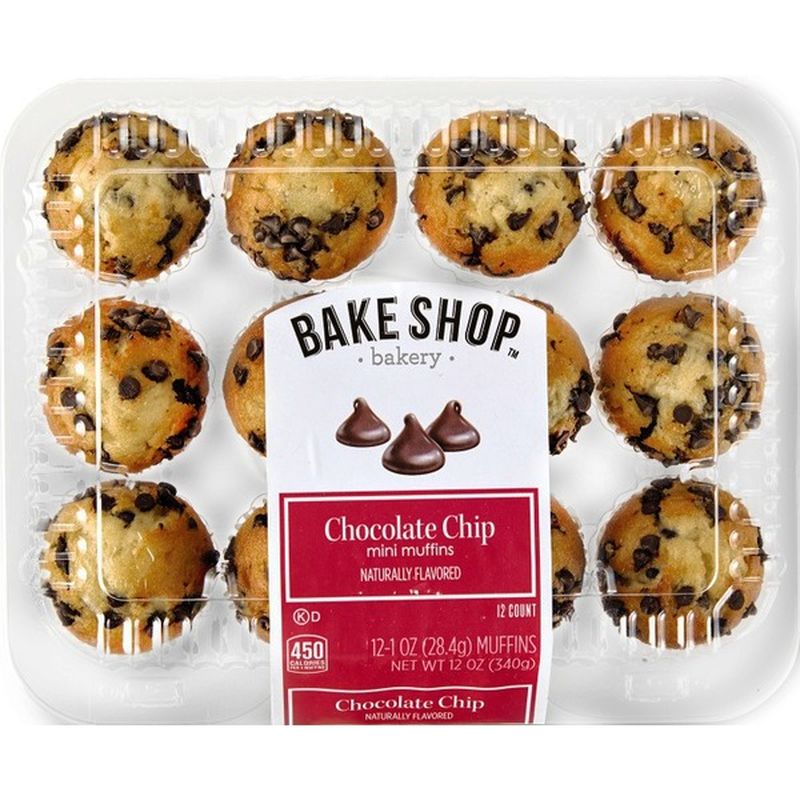 Bake Shop Chocolate Chip Mini Muffins (12 oz) from ALDI