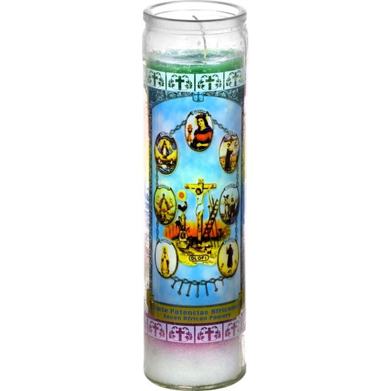 Goya Novena Prayer Candle, Seven African Powers (1 each) Delivery or Pickup Near Me Instacart