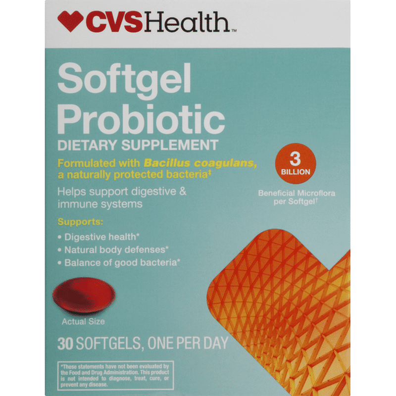 CVS Health Softgel Probiotic, Softgels (30 each) Instacart