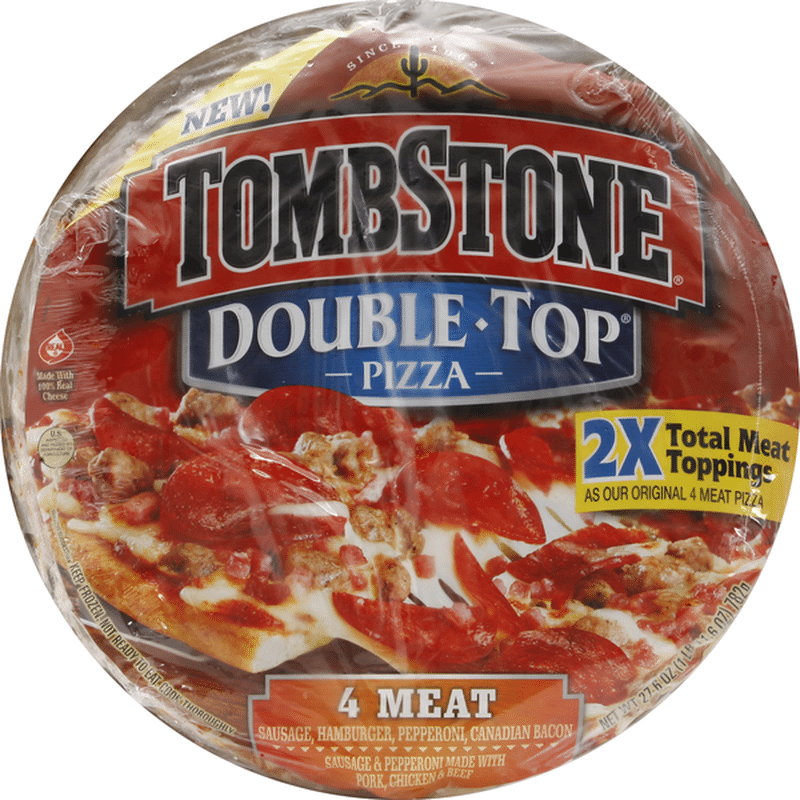 Tombstone Pizza, 4 Meat (27.6 oz) - Instacart