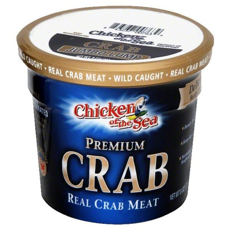 Chicken Of The Sea Real Crab Meat Jumbo Lump Premium 8 Oz Instacart 5928