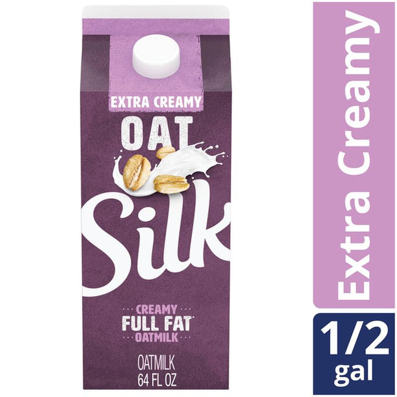 Silk Extra Creamy Oat Milk (64 fl oz) - Instacart