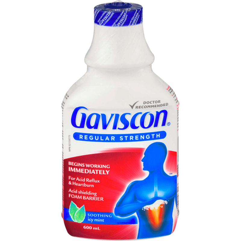 Gaviscon (CN) Gaviscon Soothing Liquid Icy Mint, Gaviscon Liquide ...