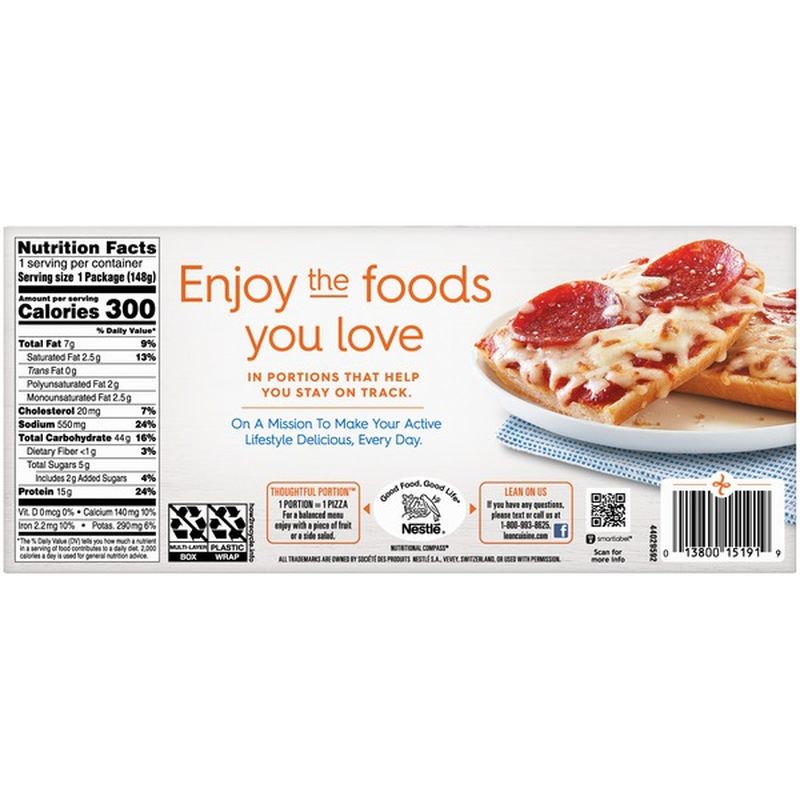 Lean Cuisine Favorites French Bread Pepperoni Frozen Pizza (5.25 oz