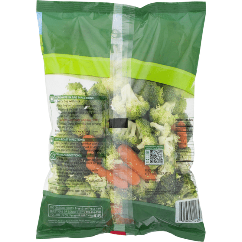 Green Giant Fresh Broccoli Florets & Baby Carrots (12 oz bag) from