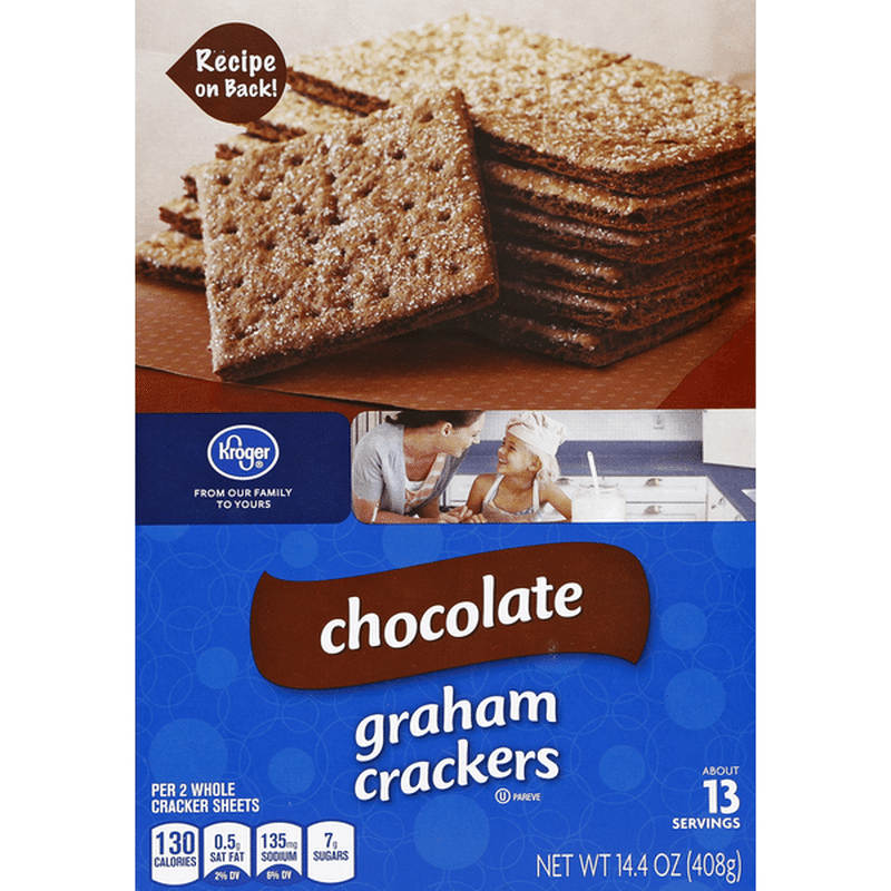 Kroger Graham Crackers, Chocolate (14.4 oz) Instacart