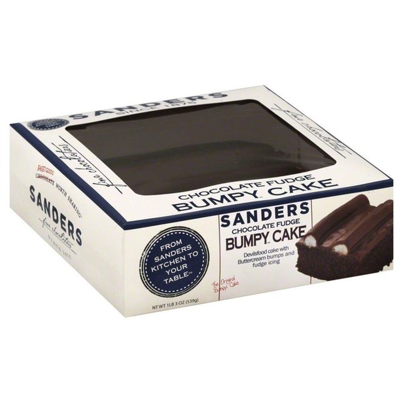 Sanders Bumpy Cake Chocolate Fudge Oz Instacart