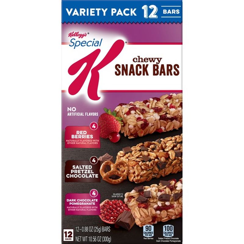 Kellogg's KELLOGG SPECIAL K CEREAL BARS 3 FLAVORS 10.56OZ (10.56 oz