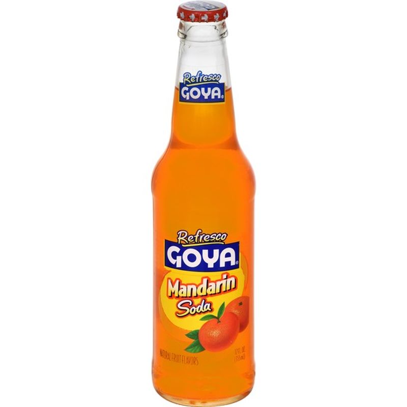 Goya Refresco, Mandarin Soda (12 fl oz) Instacart