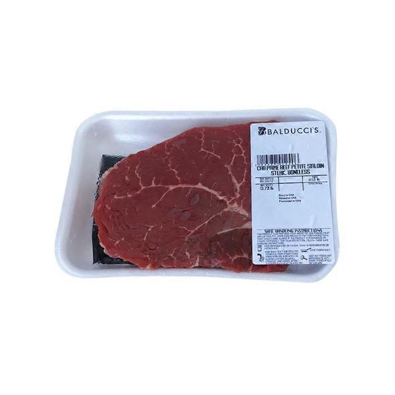 Balducci CAB PRIME BEEF PETITE SIRLOIN STEAK BONELESS (lb) Instacart