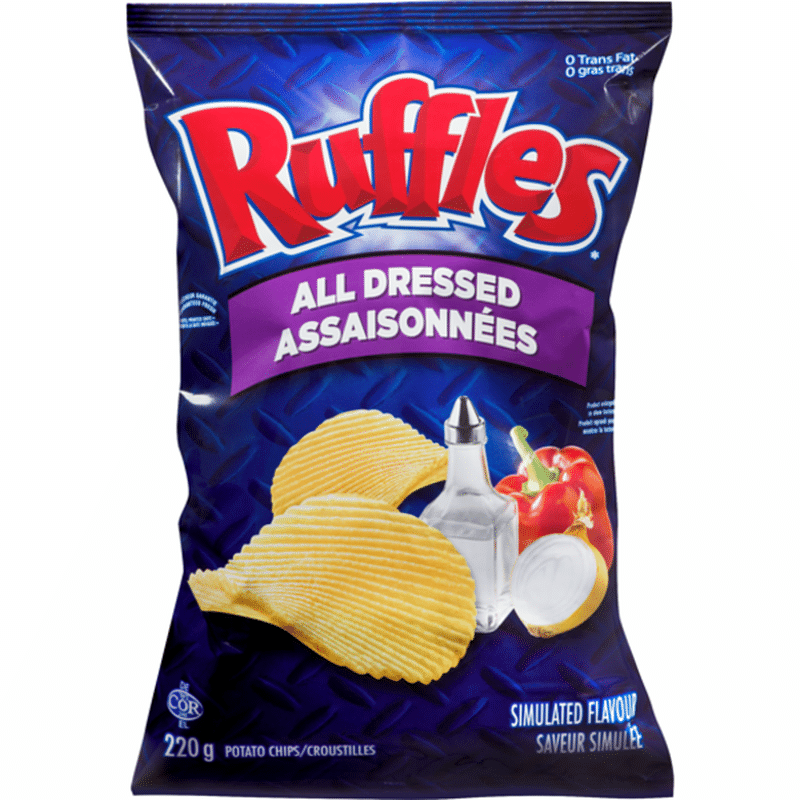 All Dressed Potato Chips