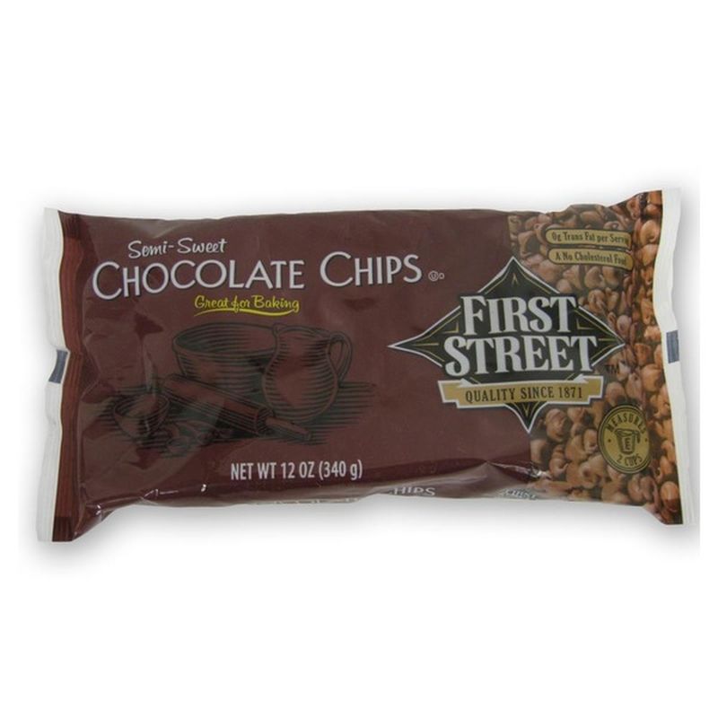 First Street Semisweet Chocolate Chips (12 oz) from Smart & Final