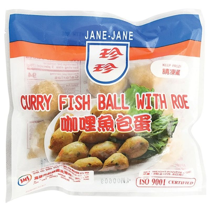 Jane-Jane Fz Fish Balls W/Flying Fish Roe