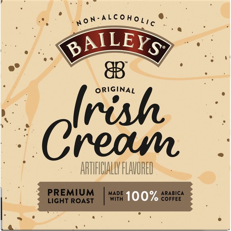 Baileys Non Alcoholic Original Irish Cream Light Roast K Cup® Coffee Pods 31 Oz Instacart 