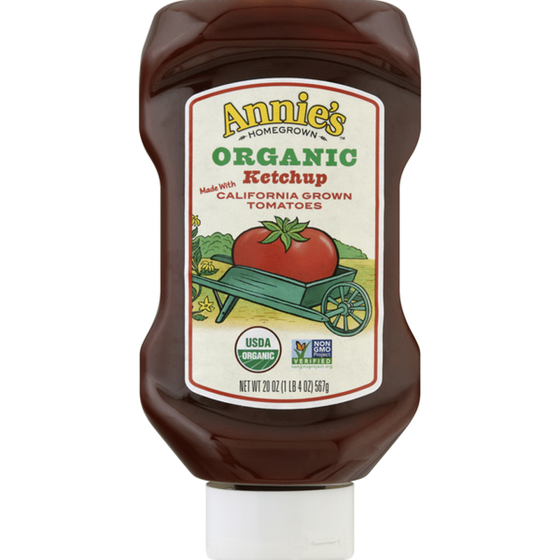 Annie's Homegrown Ketchup, Organic (20 oz) from Sprouts Farmers Market