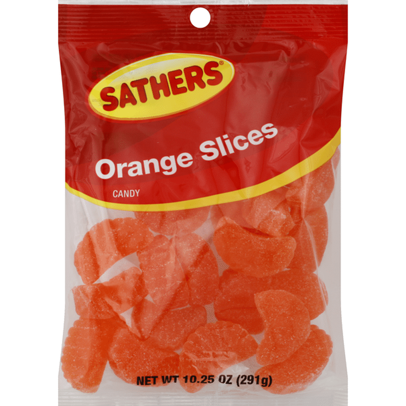 Sathers Candy, Orange Slices (10.25 oz) - Instacart