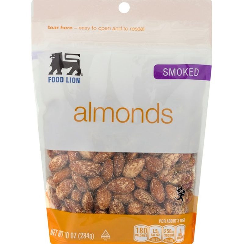 Food Lion Almonds, Smoked (10 oz) Instacart