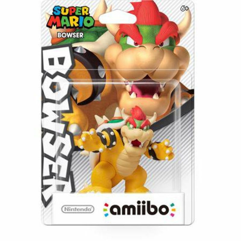 Nintendo Super Mario Bros Series Bowser Amiibo Figure for Nintendo 3DS and Wii U