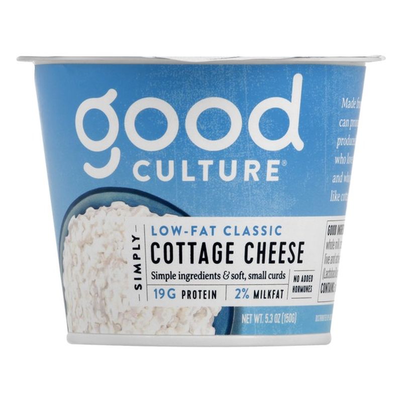 Good Culture Cottage Cheese, Simply (5.3 oz) Instacart