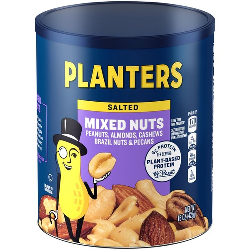 Planters Mixed Nuts 15 Oz Instacart