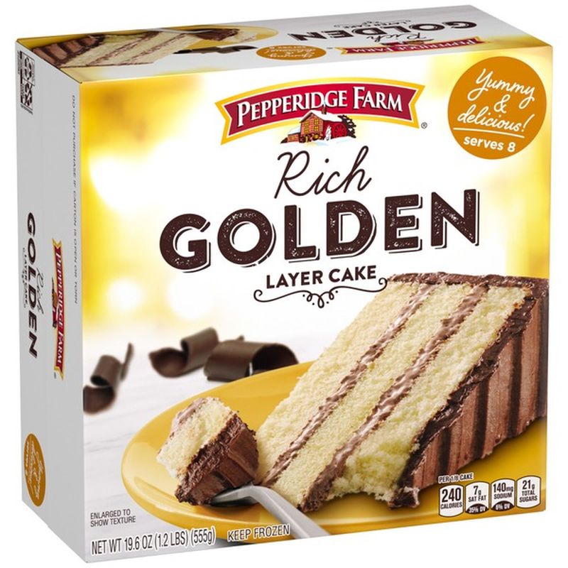 Pepperidge Farm® Frozen Rich Golden Layer Cake (19.6 oz