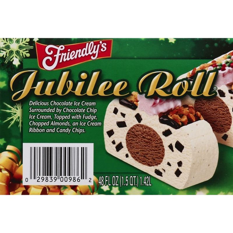 Friendly's Ice Cream Roll, Jubilee Roll (48 oz) Instacart