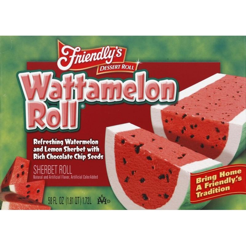 Friendly's Dessert Roll, Wattamelon Roll (58 oz) Instacart
