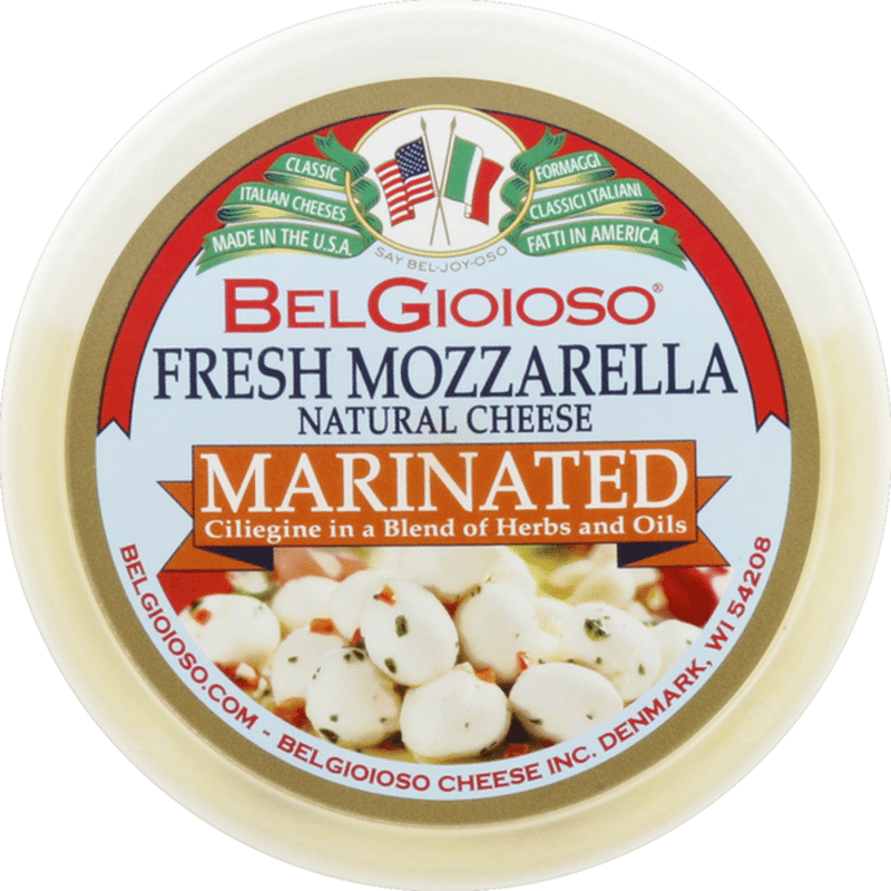 BelGioioso Marinated, Fresh Mozzarella (12 oz) Instacart