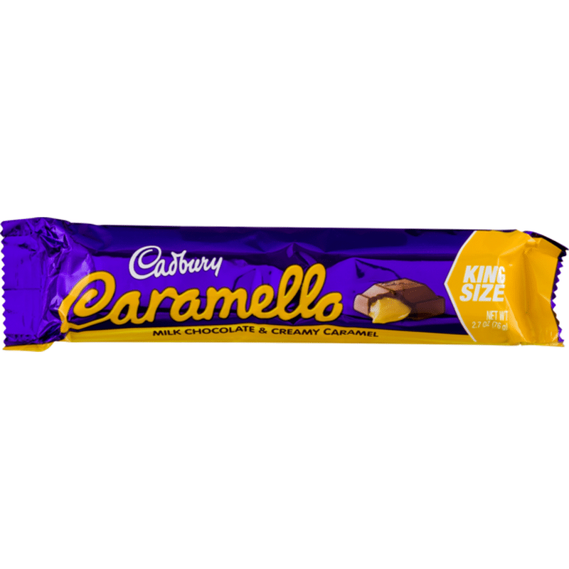 Caramello CADBURY King Size Bar, (2.7 oz) Instacart
