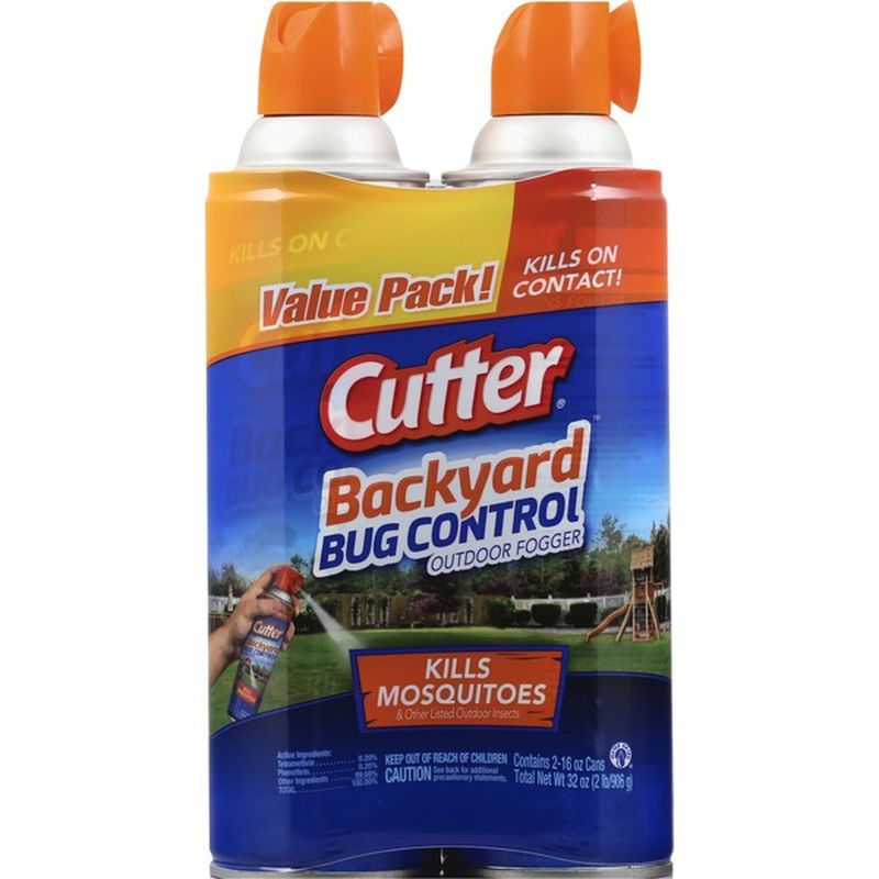 Cutter Outdoor Fogger, Value Pack (2 